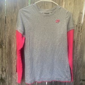 Nike long sleeved shirt size medium